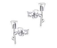 Silver Stud Earring STS-6083